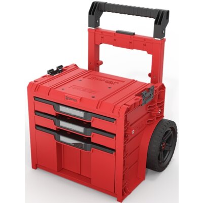 Skrzynka narzędziowa QBRICK System PRO Cart 2.0 Plus Drawer 3 Red Ultra HD Custom