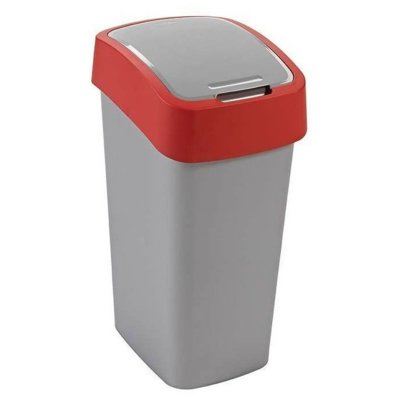 Kosz na śmieci CURVER 02171-547-00 25 L Szaro-czerwony