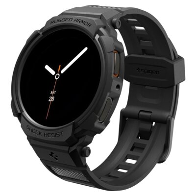 Pasek SPIGEN Rugged Armor Pro do Samsung Galaxy Watch 8 do koperty 40 mm Czarny
