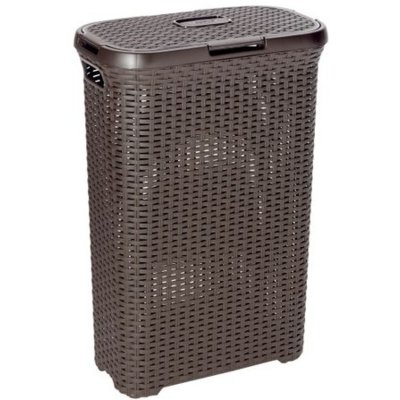 Kosz na pranie CURVER Style 40L Ciemnobrązowy