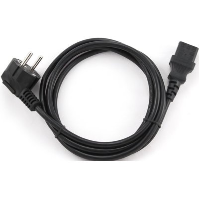 Kabel zasilający Schuko (kątowy) - IEC 320 C13 GEMBIRD 1.8 m