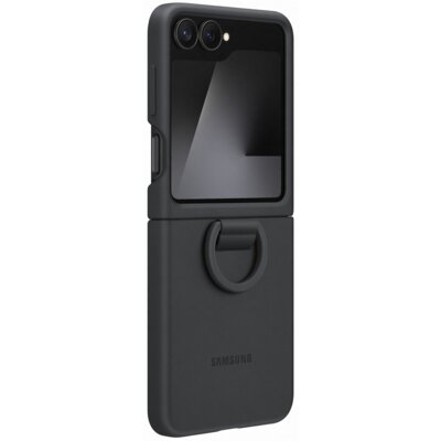 Etui SAMSUNG Silicone Case With Ring do Galaxy Z Flip 7 FE Czarny EF-PF741TBEGWW