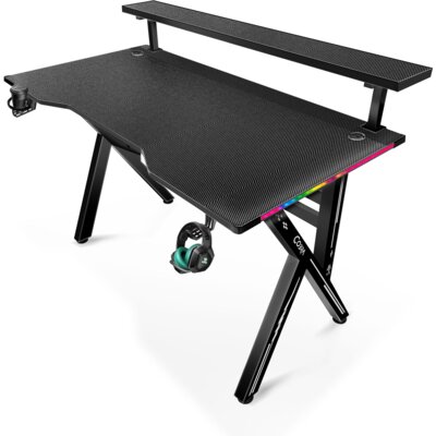 Biurko gamingowe COBRA CRF4010RGB Czarny