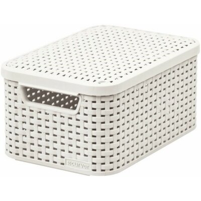 Koszyk CURVER Style Box S V2 + LID - OWH885 Kremowy