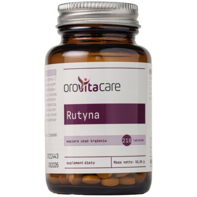 Suplement diety OROVITACARE Rutyna (210 tabletek)