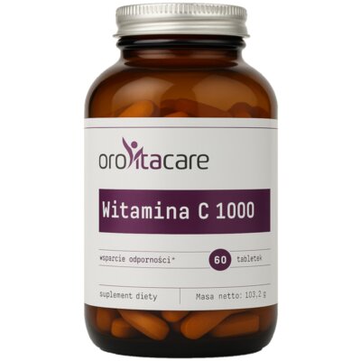 Witamina C OROVITACARE 1000 mg (60 tabletek)