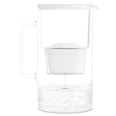 Dzbanek filtrujący WESSPER B2 Borosilicate Biały + 3 x Filtr AquaClassic