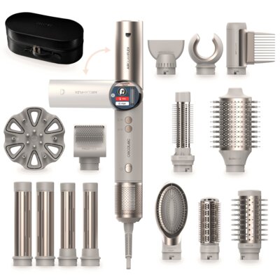 Suszarko-lokówka CECOTEC AirGlam 14w1 Flex 32, 33, 38, 44, 70 mm 1400 W Szampański