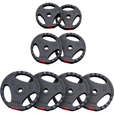 Zestaw obciążeń GORILLA SPORTS 100678-00007-0030 (4x5/2x2.5/2x1.25 kg)