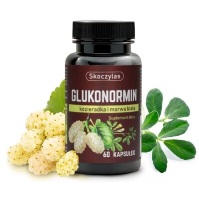 Suplement diety SKOCZYLAS Glukonormin (60 kapsułek)