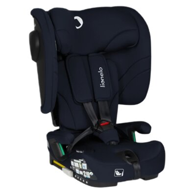 Fotelik samochodowy LIONELO Nelly i-Size 76-150 cm (9-36 kg) Granatowy