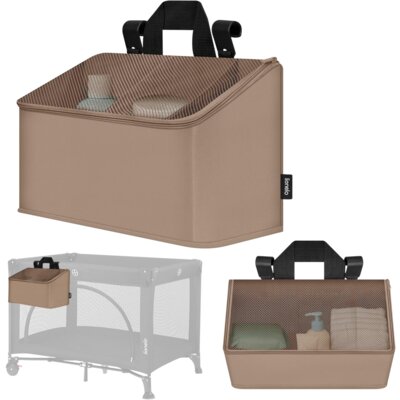 Organizer na pieluchy LIONELO Sidepocket Medium Beżowy