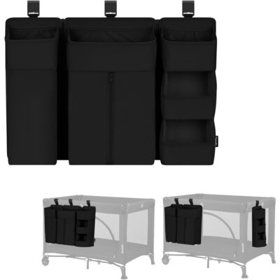 Organizer na pieluchy LIONELO Sidepocket Large Czarny