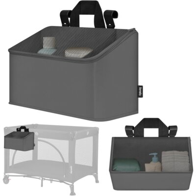 Organizer na pieluchy LIONELO Sidepocket Medium Szary