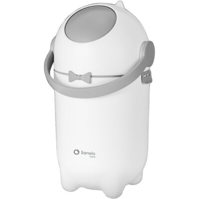 Kosz na pieluchy LIONELO Purebin Biały