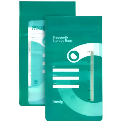 Woreczki do przechowywania pokarmu LIONELO Milky Bags (30 szt.)
