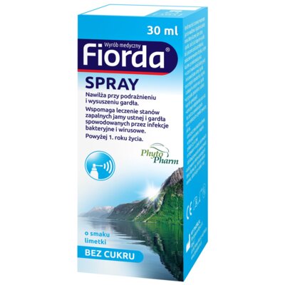 Spray do gardła PHYTOPHARM Fiorda Limetka (30 ml)
