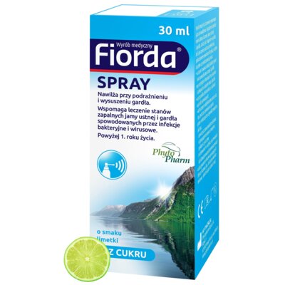 Spray do gardła PHYTOPHARM Fiorda Limetka (30 ml)
