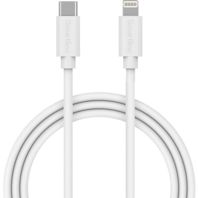 Kabel USB-C - Lightning SMARTLINE 14269 60W 2 m Biały