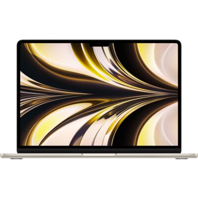 Laptop APPLE MacBook Air 13.6" Retina M2 16GB RAM 256GB SSD macOS Księżycowa poświata