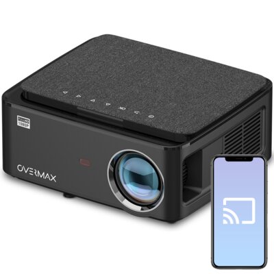 Projektor OVERMAX Multipic 5.1 Full HD (1920 x 1080), 6000 ANSI lumen, Wi-Fi, Bluetooth