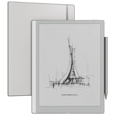 Czytnik e-booków ONYX BOOX Go 10.3" (Gen. 2) Lumi, Podświetlany ekran, Wi-Fi, Bez reklam Szary