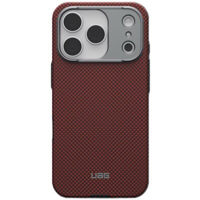 Etui UAG Fibr Armr MagSafe do Apple iPhone 17 Pro Grafitowo-pomarańczowy