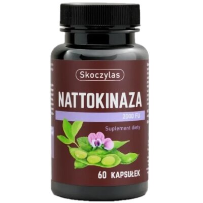 Suplement diety SKOCZYLAS Nattokinaza (60 kapsułek)