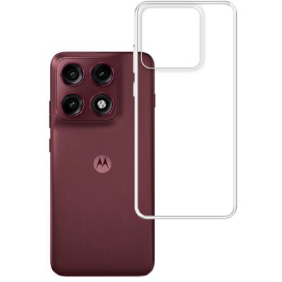 Etui 3MK Clear Case do Motorola Edge 70 Pro Przezroczysty