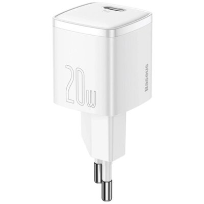 Ładowarka sieciowa BASEUS Cube 20W PD Biały