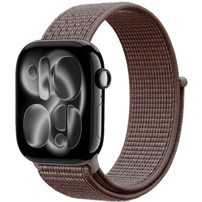 Pasek CRONG Nylon do Apple Watch do koperty 38/40/41/42mm Brązowy