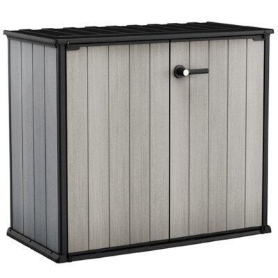 Szafka ogrodowa KETER Patio Store 1000L Szaro-czarny