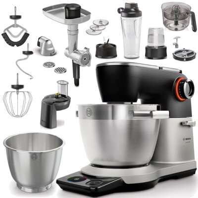 Robot kuchenny planetarny BOSCH OptiMUM Seria 8 MUMS8ZS60 1800W z maszynką do mięsa i wbudowaną wagą