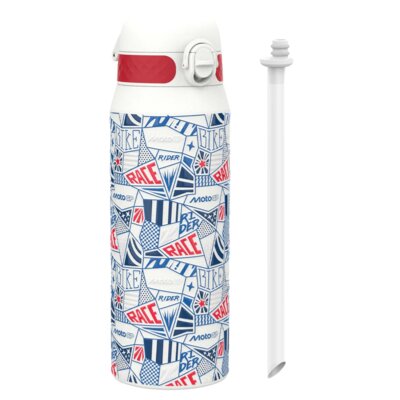 Butelka termiczna ION8 MotoGP Biało-niebieska 750 ml