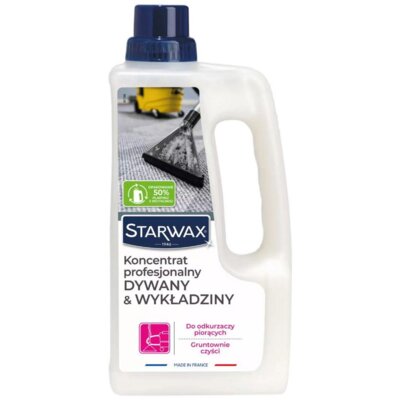 Koncentrat do odkurzaczy piorących STARWAX Dywany & Wykładziny 1 L