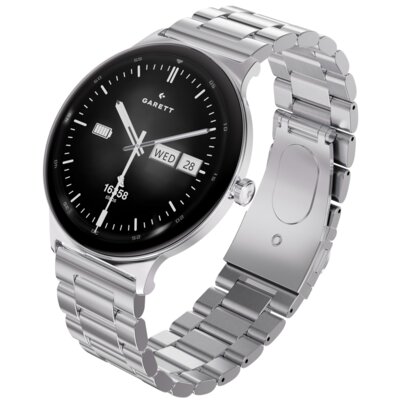 Smartwatch GARETT Quantum Srebrny
