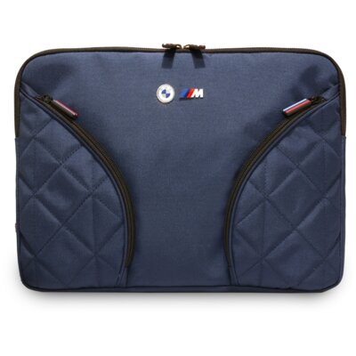 Etui na laptopa BMW Nylon Pockets&Metal 14 cali Granatowy
