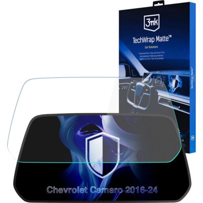 Folia ochronna 3MK TechWrap Matte Center Display do Chevrolet Camaro 2016-2024