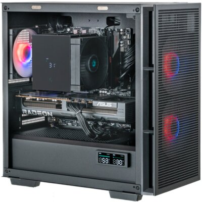 Komputer MAD DOG Powered By Asus DEEPCOOL360-A04WR32WP R7-9800X3D 32GB RAM 2TB SSD Radeon RX9070XT Wi-Fi Windows 11 Professional