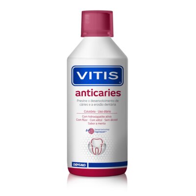 Płyn do płukania jamy ustnej VITIS Anticaries 500 ml