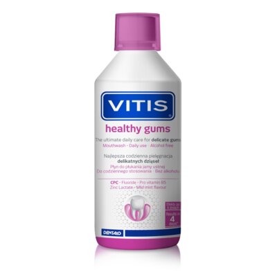 Płyn do płukania jamy ustnej VITIS Healthy Gums 500 ml