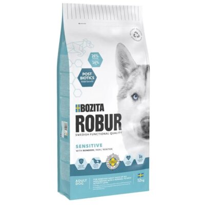Karma dla psa BOZITA Robur Adult Sensitive Renifer 12 kg