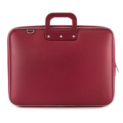Torba na laptopa BOMBATA Maxi 17 cali Burgundowy