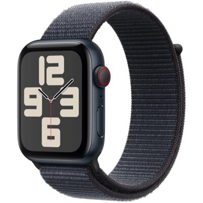 Apple Watch SE 2gen GPS + Cellular 40mm koperta z aluminium (północ) + opaska sportowa (atramentowy) 2024