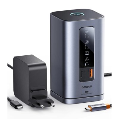 Stacja dokująca BASEUS Spacemate RD1 USB Typu C, Aktywna / Pasywna