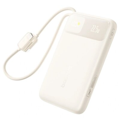 Powerbank BASEUS EnerFill FC11 10000 mAh 22.5W Beżowy