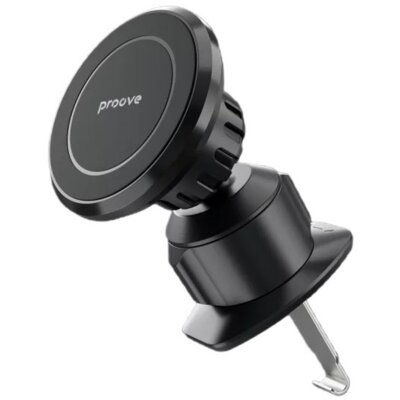 Uchwyt na telefon i smartfon PROOVE Strong Magnetic Air Outlet Car Mount Czarny uchwyt samochodowy na kratkę nawiewu