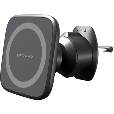 Uchwyt na telefon i smartfon PROOVE Block Magnetic Air Outlet Czarny uchwyt samochodowy na kratkę nawiewu