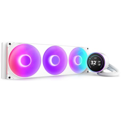 Chłodzenie wodne NZXT Kraken Elite 420 RGB Biały