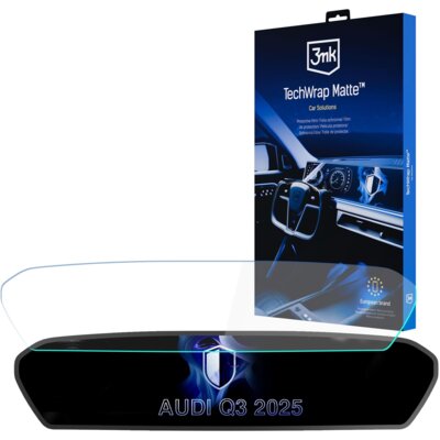 Folia ochronna 3MK TechWrap Matte Center Display do Audi Q3 2025